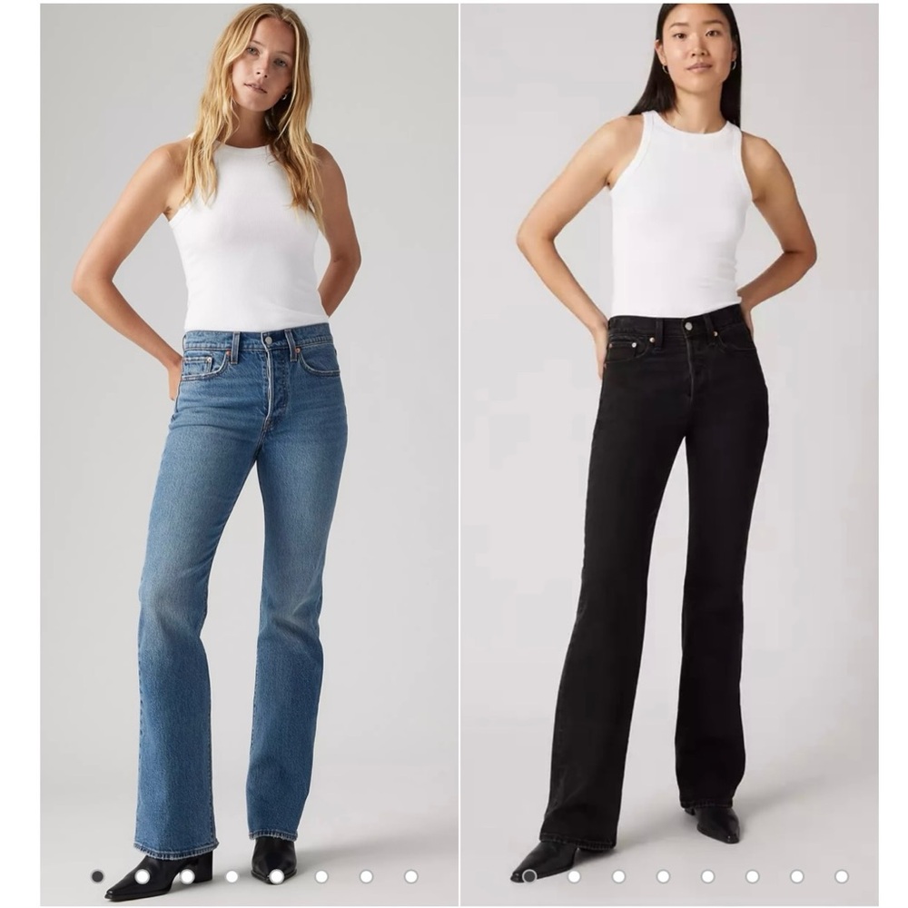 Two Levi’s Wedgie Bootcut Jeans